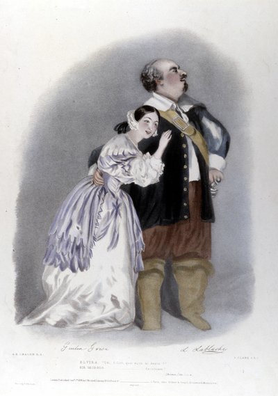Giulia Grisi ve Luigi Lablache, Vincenzo Bellini