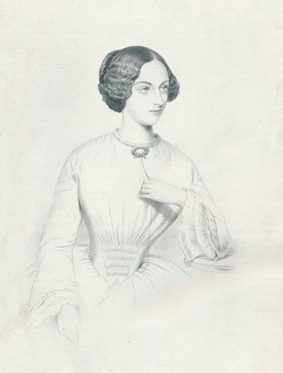 Johanna Wagner, 1852 by Richard James Lane