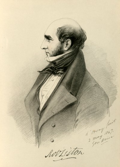 Robert Liston, 1847. by Richard James Lane