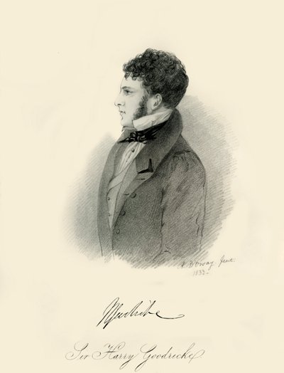 Sir Harry Goodricke, 1833. by Richard James Lane
