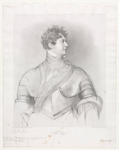 İngiltere Kralı IV. George by Richard James Lane
