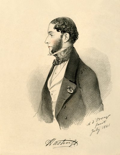 Hastings Markisi, 1841. by Richard James Lane