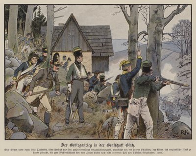 Glatz dağ ülkesinde gerilla savaşı by Richard Knotel