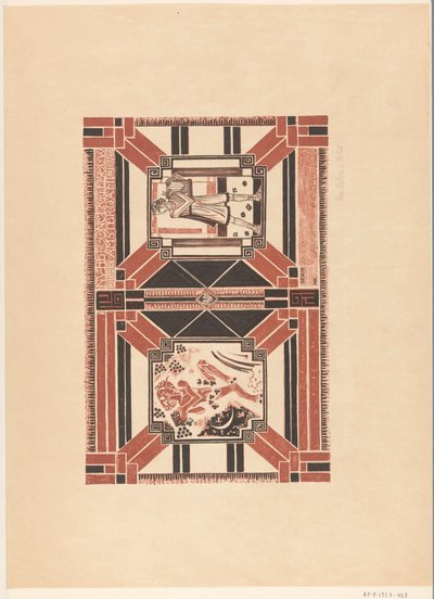 Concertgebouw Amsterdam Programı için kapak tasarımı by Richard Nicolaüs Roland Holst (signed by artist)