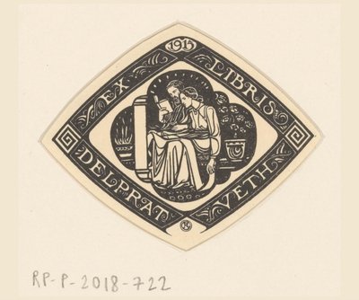 Delprat-Veth'in ekslibrisleri by Richard Nicolaüs Roland Holst