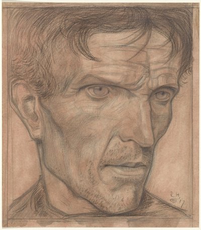 Bir adamın başı by Richard Nicolaüs Roland Holst