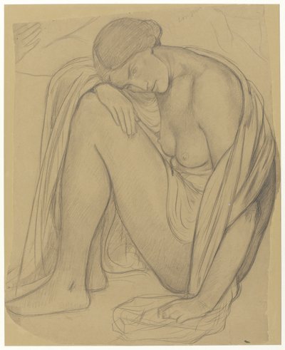 oturan kadın by Richard Nicolaüs Roland Holst