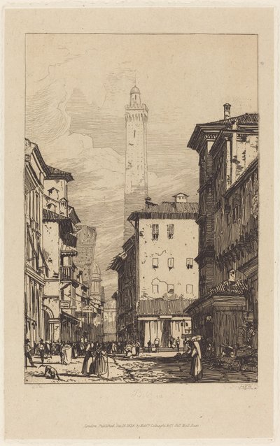 Bolonya by Richard Parkes Bonington