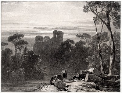 Bothwell Kalesi by Richard Parkes Bonington