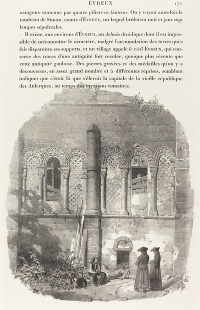 Saint-Taurin Kilisesi, Evreux by Richard Parkes Bonington