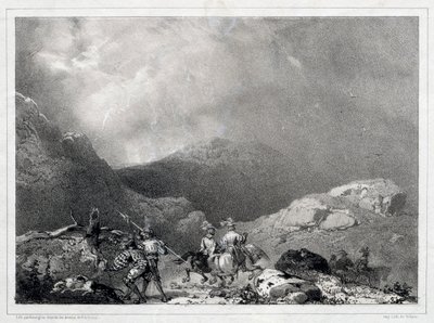 Glenfinlas, 1826. by Richard Parkes Bonington