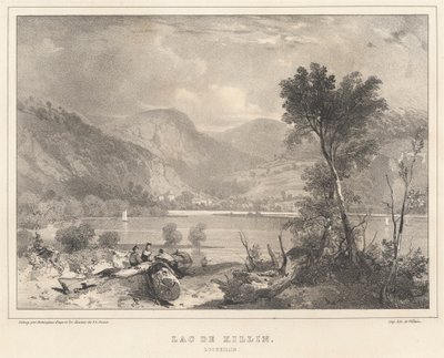 Killin Gölü by Richard Parkes Bonington