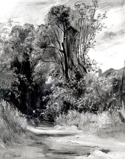 Bir tahtadan geç (panel) by Richard Parkes Bonington