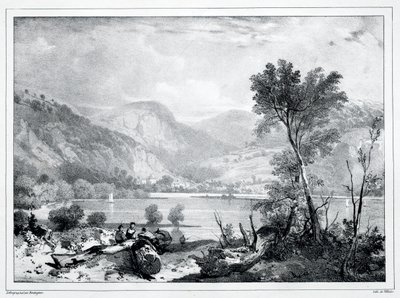 Lochkillin, 1826. by Richard Parkes Bonington