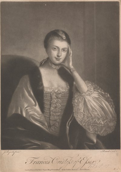 Frances Capell (kızlık soyadı Hanbury-Williams), Essex Kontesi by Richard Purcell