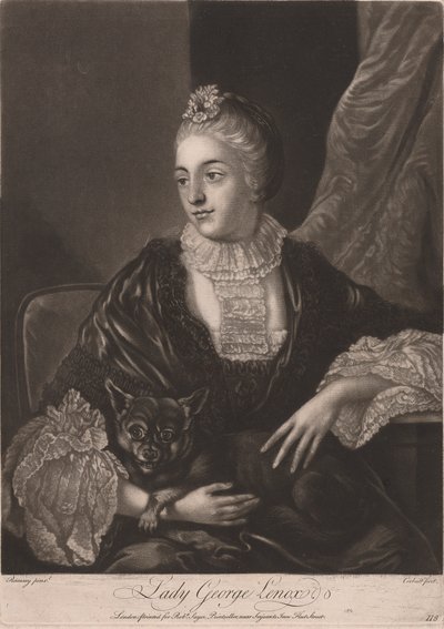 Leydi George Lenox by Richard Purcell