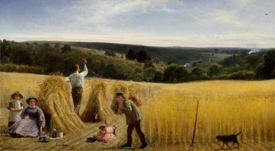 Vadiler de Mısırla Kalın Duruyor, 1865 by Richard Redgrave
