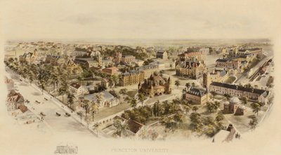 Princeton Üniversitesi by Richard Rummell