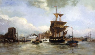 West Bute Rıhtımından Ayrılıyor by Richard Short