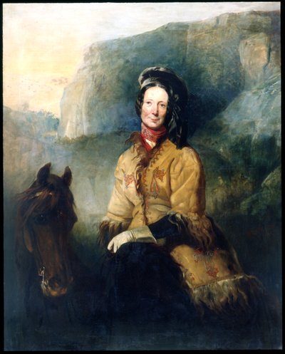 Leydi Florentia Sale, Kabil'den geri çekilirken, Kabil Felaketi by Richard Thomas Bott