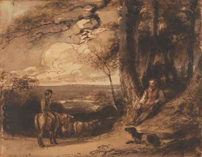 Köy Yolunda Sohbet by Richard Westall