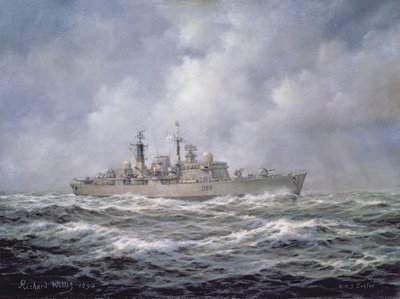 H.M.S. Exeter, Tip 42 (Yığın 2) Yok Edici by Richard Willis