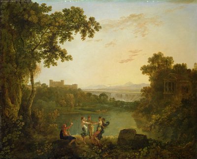 Apollon ve Mevsimler (tuval üzerine yağlı boya) by Richard Wilson