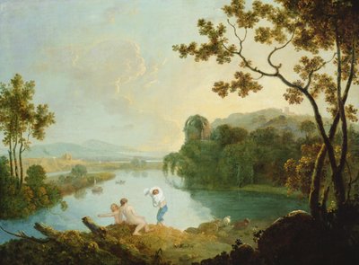Klasik Manzara (tuval üzerine yağlı boya) by Richard Wilson