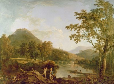 Llangollen konumundan Dinas Bran by Richard Wilson