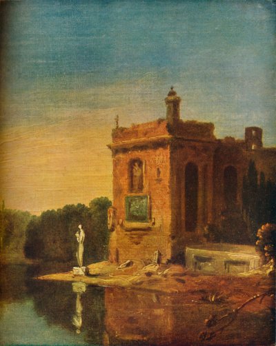 İtalyan Sahnesi, c1744 by Richard Wilson