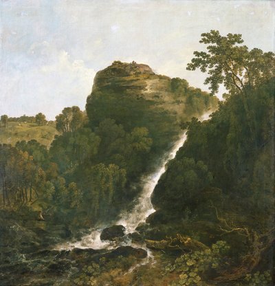 Lydford Şelalesi, Tavistock, 1771. by Richard Wilson