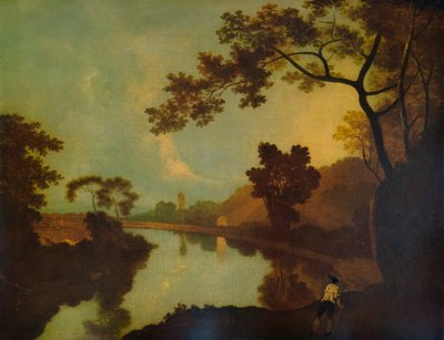 Nehir Manzarası, Bankta Figürlü, c1779, 1938 by Richard Wilson