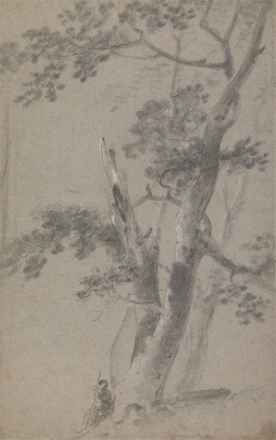 Bir Ağacın Altında Oturan Çoban by Richard Wilson