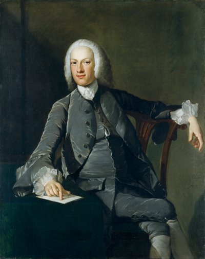 Sir Edward Lloyd d. 1795, 1750. by Richard Wilson