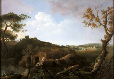 Alban Tepeleri (tuval üzerine yağlı boya) by Richard Wilson