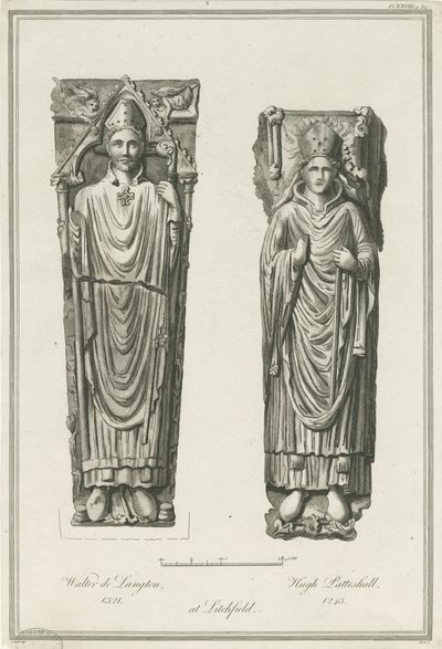 Lichfield Katedrali - Walter de Langton ve Hugh de Patteshull