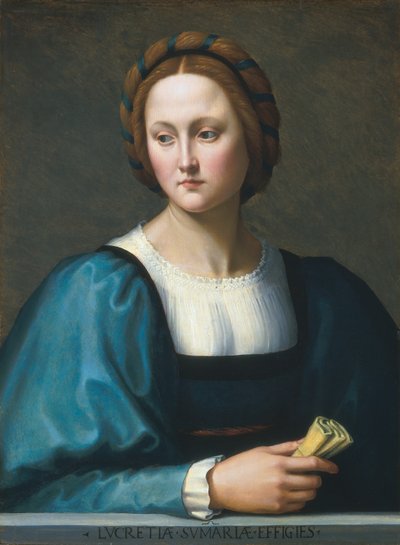 Lucrezia Sommaria, c. 1510. by Ridolfo Ghirlandaio