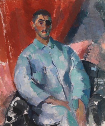 Siyah göz bandı olan Rik by Rik Wouters