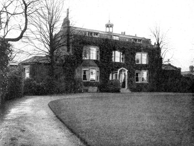 Gadshill, Rochester yakınlarında, Dickens tarafından 1856, 1923