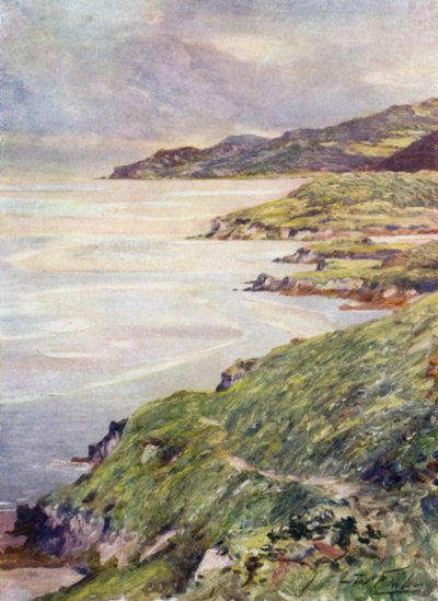 Lonely Shore, Barmouth Halici (renkli taş) by Robert (after) Fowler