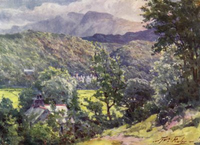 Ormanda, Farchynys, Barmouth Halicinde (renkli taş) by Robert (after) Fowler