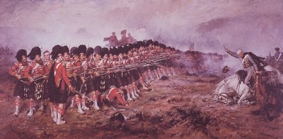 İnce Kırmızı Hat, 93. Highlanders, 1854