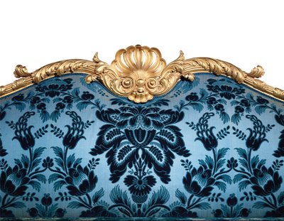 Bir George III yaldızlı kanepe by Robert Adam