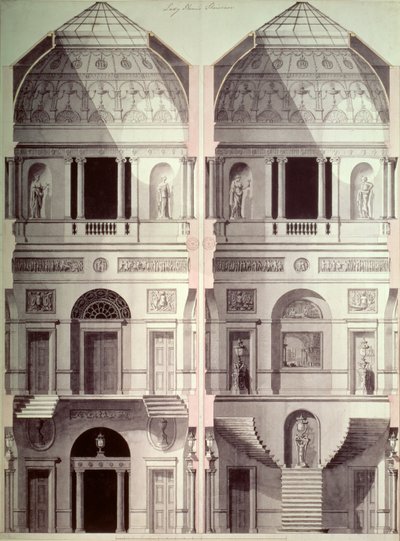 Portman Meydanı, Ev Evi, Robert Adam (1728-92) by Robert Adam