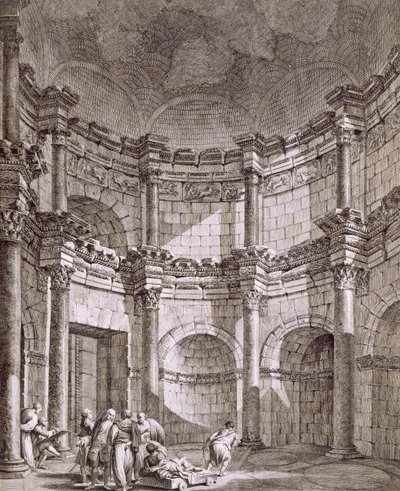 Jüpiter Tapınağı, pub. 1764. by Robert Adam