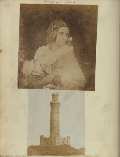 Nelson Anıtı, Calton Tepesi, Edinburg by Robert Adamson