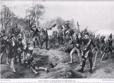 George II, Dettingen
