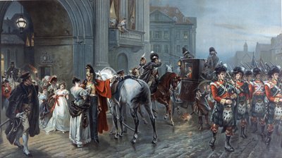 Waterloo'ya çağrıldı, Brüksel, 1815, 1898 dolayları by Robert Alexander Hillingford
