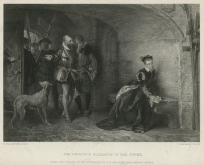 Kuledeki Prenses Elizabeth by Robert Alexander Hillingford