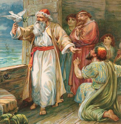 Nuh ve güvercin by Robert Ambrose Dudley